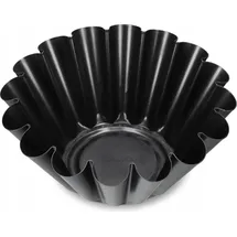 Kadax Gugelhupfform, aus Blech mit Antihaftbeschichtung, 21 cm, Schwarz