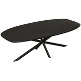 Villa Möbel Elegance Ø 200 x 76 cm schwarz