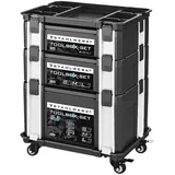 STAHLWERK Toolbox Set 5 in 1 Systembox Werkzeugkiste Werkzeugkoffer Werkzeugbox