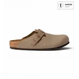 Birkenstock Unisex. 960813 Clogs Boston Leo (Schmale Passform) braun (39), Wohnung, Keine, Lässig