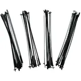 ICAMAS 48 Stück 135 mm festgesteckte Dekupiersägeblätter 10/15/18/24 TPI for Dewalt, Delta, Craftsman 15 Zoll und 16 Zoll Dekupiersäge (Color : 10TPI)
