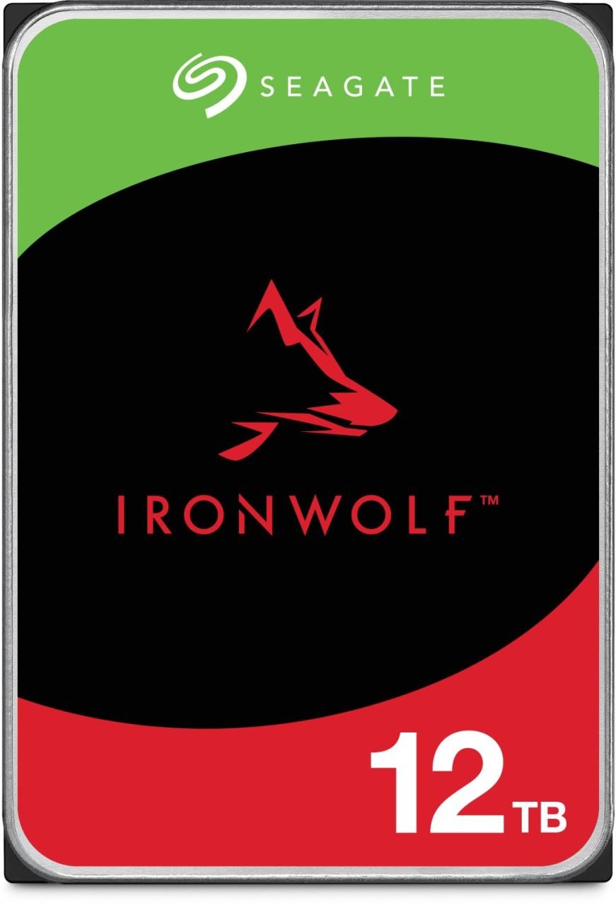 Seagate IronWolf 12TB HDD 3.5 Zoll NAS Festplatte SATA 6Gb/s 7200rpm Recertif...