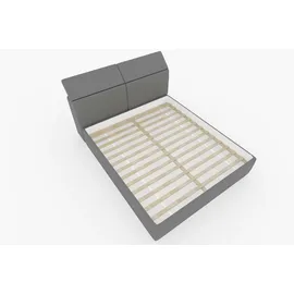 99rooms Danio Polsterbett Rot 180x200 cm Kunstleder MADRYT