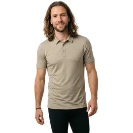 Löffler Loeffler Merino-tencel (tm) Kurzarm-poloshirt - Sahara - 52