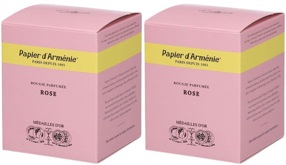 Armenisches Papier Die rosa Kerze