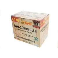Favorit Öko-Zündwolle Holzwolle + Wachs 2,5 kg