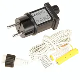 Lumineo Batterie-Ersatz pvc BO indoor L.300cm schwarz/weiß