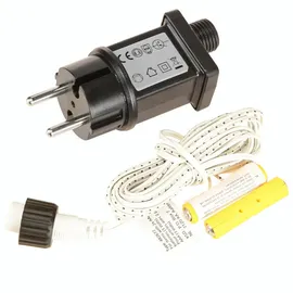 Lumineo Batterie-Ersatz pvc BO indoor L.300cm schwarz/weiß