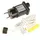 Lumineo Batterie-Ersatz pvc BO indoor L.300cm schwarz/weiß