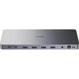 Cudy CS700 Docking Station 13-in-1 Dual 4K (USB-C, 13 Ports), Dockingstation + USB Hub, Grau