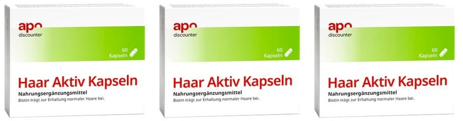 Haar Aktiv Kapseln von apodiscounter