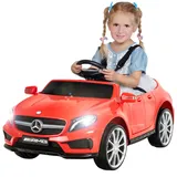 Actionbikes Motors Kinder-Elektroauto Mercedes AMG GLA45 Lizenziert (Rot)