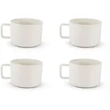 Excelsa Jumbo Tasse 0,4 l Weiß 4 St.