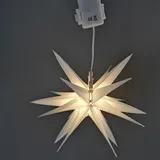 FHS International F-H-S LED Stern Kunststoff weiß Ø 25