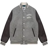 FRANKLIN & MARSHALL Jacke grau / dunkelgrau / schwarz / weiß M