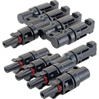 Schwaiger Solarkabel-Adapter-Set 4in1