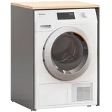 Schildmeyer Waschmaschinenumbauschrank Solea, Breite 67 cm Variabel anbringbare Traverse, Stapelbar