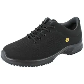 Abeba 36776 UNI6 Niedriger Schuh, O2, FO, SRC, schwarz Größe 37