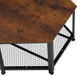 TECTAKE Couchtisch Norwich 86,5x75x46,5cm  1