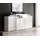 Home Affaire Sideboard URBAN III 150 x 80,7 x 39 cm Weiß