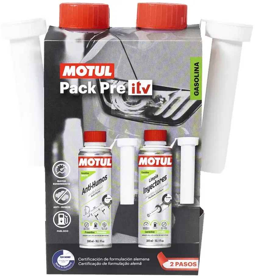 Motul Pack Pre Itv 600 Ml Benzin-antirauch-additiv - Black - One Size