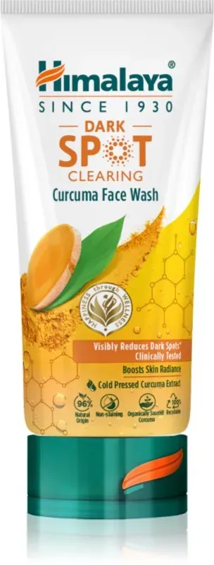 Himalaya Herbals Dark Spot Clearing Curcuma schaumiges Reinigungsgel gegen Mitesser 150 ml