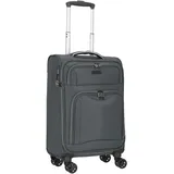 d & n Travel Line 9204 4-Rollen Cabin 55 cm / 33 l grau/ grau