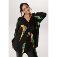 aniston plus Longbluse bunt/schwarz 54