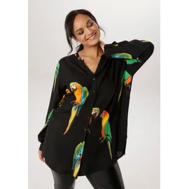 aniston plus Longbluse bunt/schwarz 54