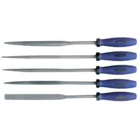 Pebaro RASPEL-Set 5 Raspelset, 5 Teile, 200 mm, Hobby Handwerker, Basteln mit Holz, Bastler