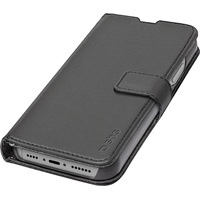 SBS Wallet Stand iPhone 15 Plus schwarz