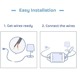 Meross Smart Wi-Fi Switch 1 St. Weiß