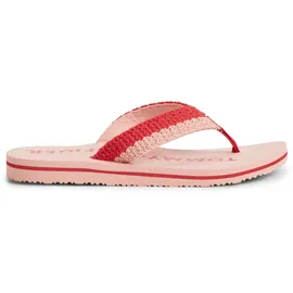 Tommy Hilfiger TH Crochet Summer Sandal Rot 37