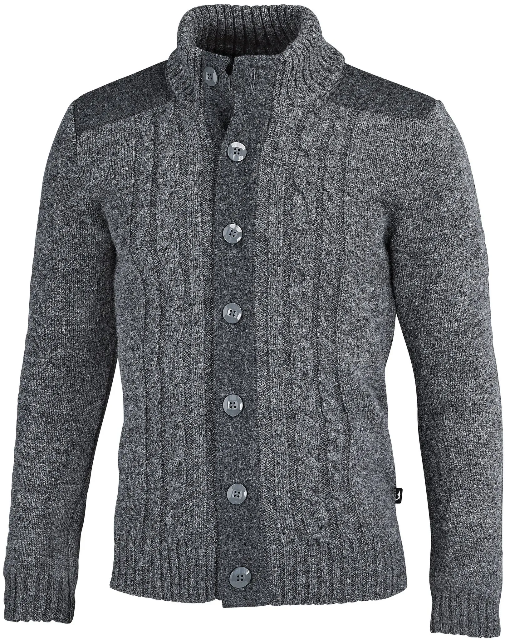 Jagdhund Strickjacke Ternberg Loden, grau, 54