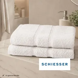 SCHIESSER Las Palmas Handtuchset 8-tlg. weiß