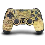 Head Case Designs Offizielle LOTR The Fellowship of The Ring Karte Der Mittelerde Grafik Kunst Vinyl Haut Gaming Aufkleber Abziehbild kompatibel mit Sony Playstation 4 PS4 DualShock 4 Controller