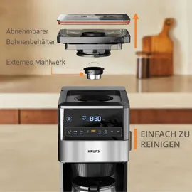 Krups Grind Aroma XL Filterkaffeemaschine KM8428 Glas