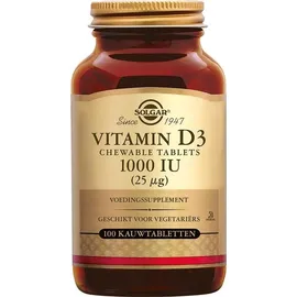 Solgar Vitamin D3 Kautabletten 100 St.