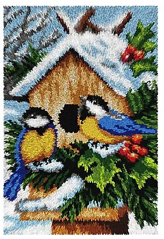 Knüpfteppich 
