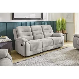 luma-home 3-Sitzer-Relaxsofa, Grau / 15503