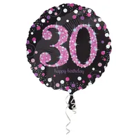 amscan® Luftballon rund 43 cm Pink