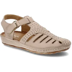 Beige Sandalen Maciejka Bequeme Damenschuhe, 39