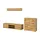 Möbel Kraft Wohnwand ¦ holzfarben ¦ Maße (cm): B: 255 H: 159 T: 35.0