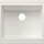 Blanco Subline 500-U links Einbauspüle silgranit weiß Handbetätigung 530 x 460 mm