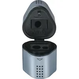 Faber-Castell Spitzer Grip 2001 3-fach Schwarz/Silberfarben