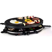 Alpina Gourmet Family Raclette 8 Pers Tischgrill 1200 W schwarz