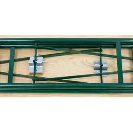 DEGAMO BAMBERG 113cm klappbar, Metall + Holz lackiert, mit Fuss-Stütze