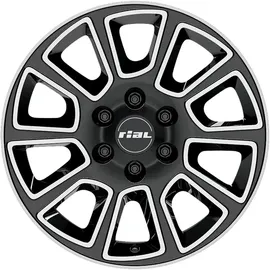 Rial Transporter 2 7 x 17 6 x 130 ET50 Schwarz