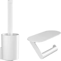Hansgrohe Badaccessoire-Set Weiß