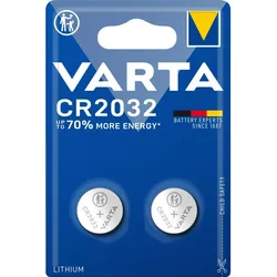 Varta CR2032 3V Lithium Knopfzelle 20er Pack (10x2er Blister)